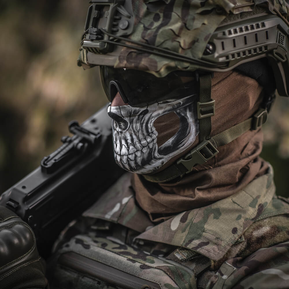 Шарф-труба M-Tac облегченный Reaper Skull Coyote Фото 3